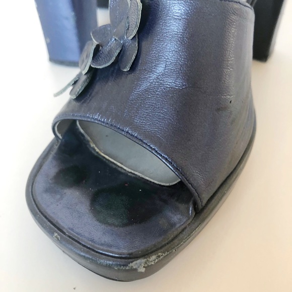 Vintage 90’s Aldo Platform Square Toe Heels - Picture 12 of 16